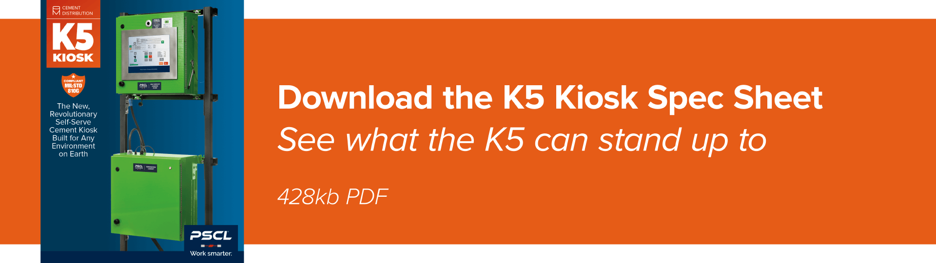 PSCL K5 Kiosk Spec Sheet Download