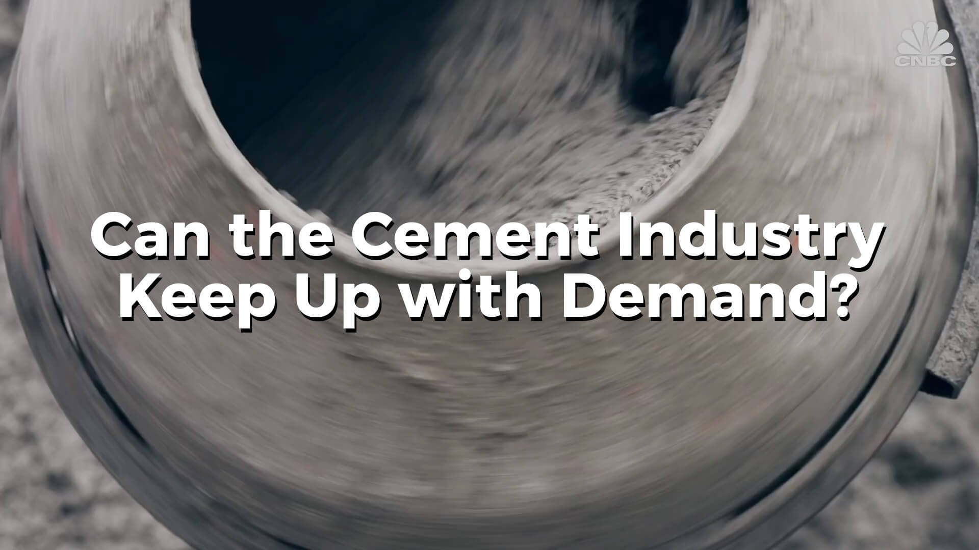 Can The Cement Industry Keep Up