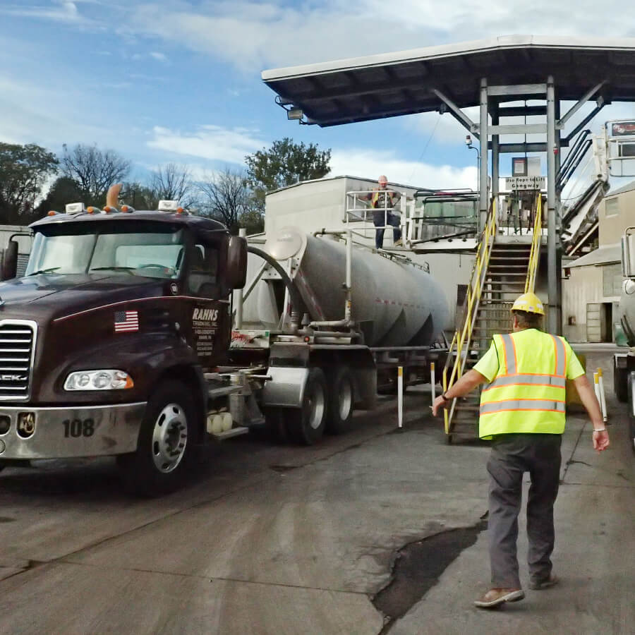 Loading Cement Trucks