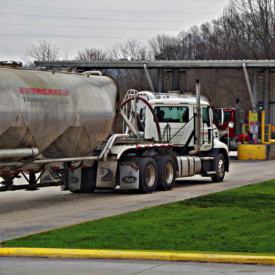 Truck At Gate